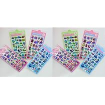 ❤️最終お値下げ❤️【新品】レジン　ステッカー4種類セット　ぷっくりキラキラ Amazon.co.jp: XUANCAI8枚 オーロラステッカー 4種類X2セット ぷっくり